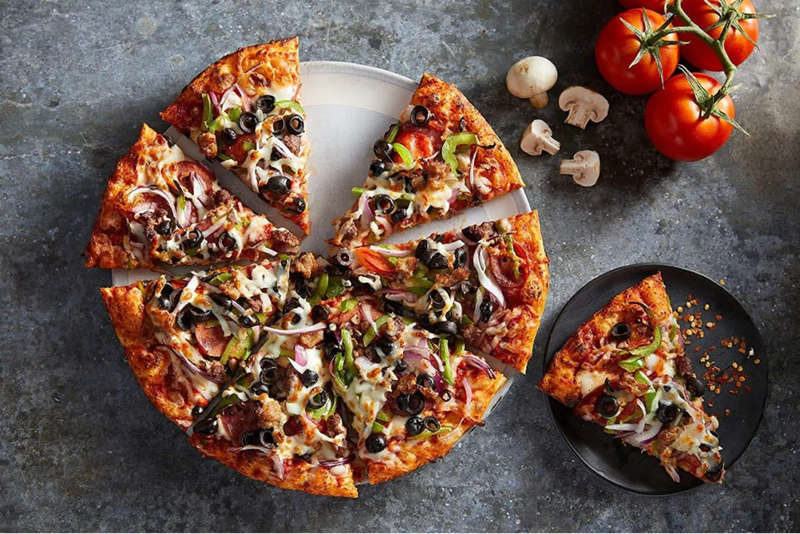 1500W RAF Electric Pizza Pan - Non Stick Coating - Easy to Clean
