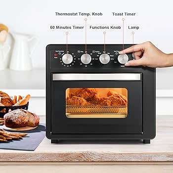 32L RAF 3-in-1  Multifunction Electric Oven, Air Fryer and Toaster - Living Healthier