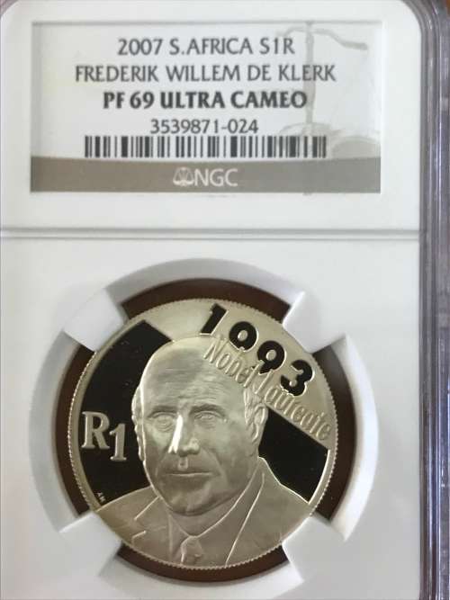 2007 De Klerk PF 69 Ultra Cameo