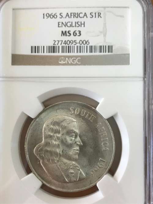 1966 Silver R1 English MS 63
