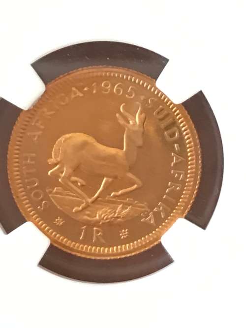 1965 Gold R1 PF65