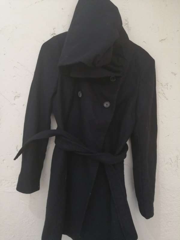 Ladies Hooded Overcoat