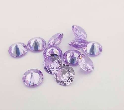 Cubic Zirconia 7.0mm Lavender Oval Cut** Master Cut**