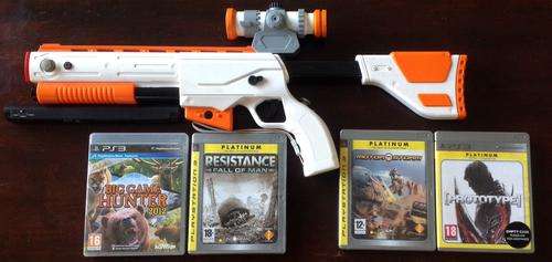PS3 game and gun bundle