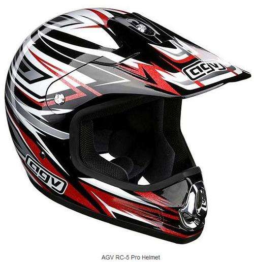 AGV MOTOCROSS HELMET - RC-5 PRO - LARGE