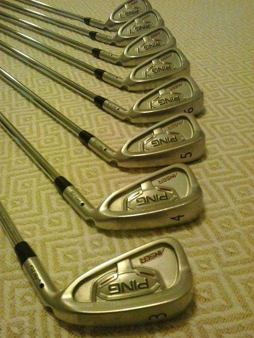 PING ANSER MENS RH GOLF IRONS - BLACK DOT