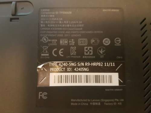 IBM THINKPAD T520 - i5