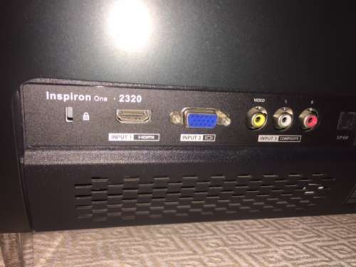 Dell Inspiron One 2320 - Core i3 2100 3.1 GHz - 4 GB - 1 TB - LED 23"