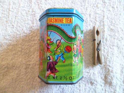 Tea Tin from Hong Kong