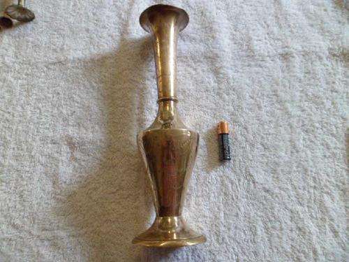 Tall Brass Vase