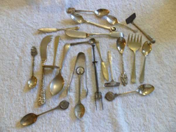 21 pieces of Assorted Cutlery