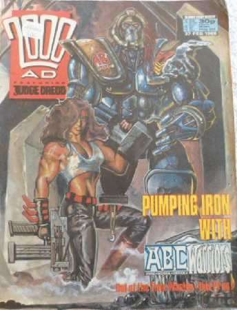 2000AD featuring Judge Dredd Prog 553