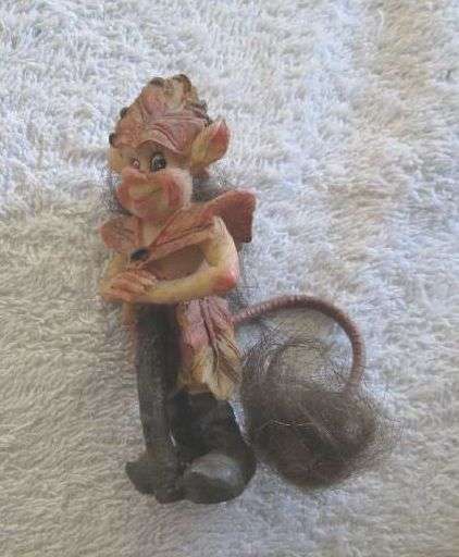 Young Troll with Club (Epoxy) - 9cm high