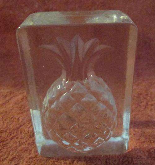 Glass Paperweight