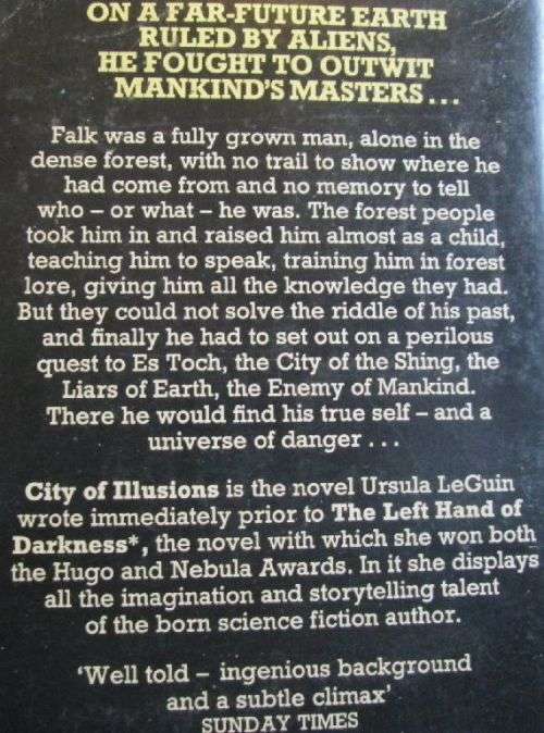 City of Illusions - Ursula K. LeGuin