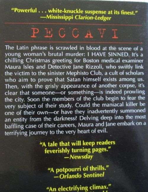 The Mephisto Club - Tess Gerritsen