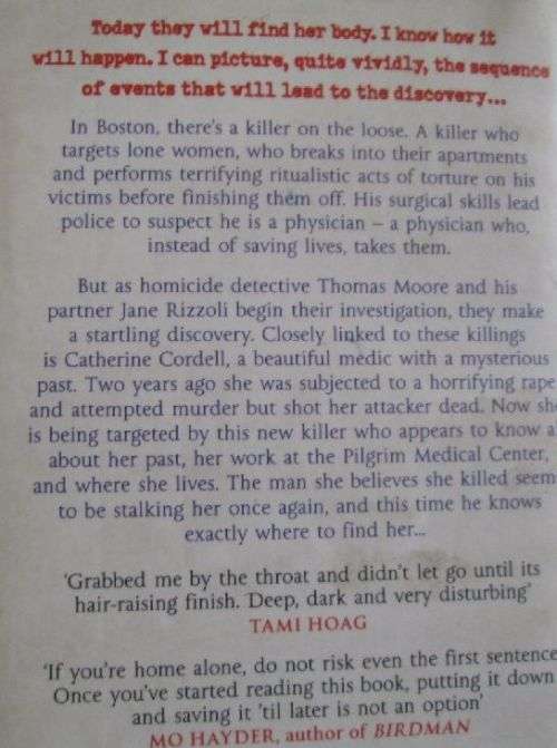 The Surgeon - Tess Gerritsen