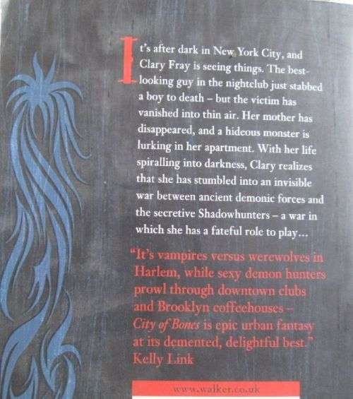 City of Bones - The Mortal Instruments - Cassandra Clare