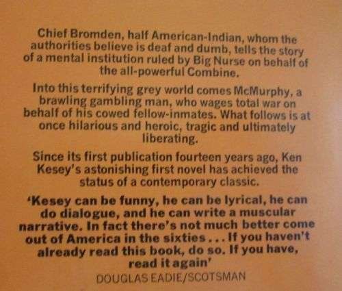 One Flew Over the Cuckoo`s Nest - Ken Kesey