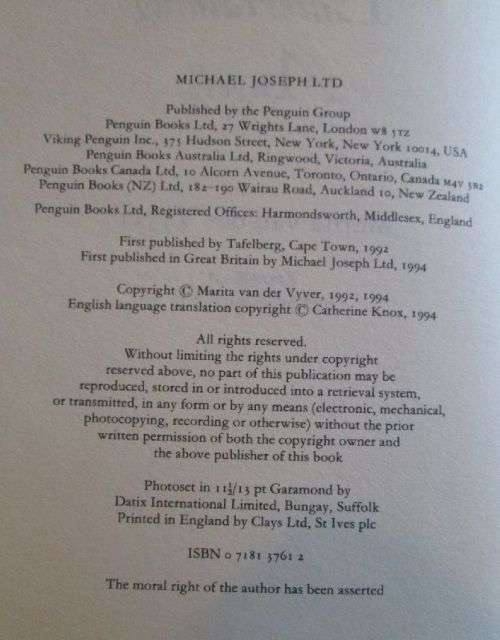 Entertaining Angels - Marita van der Vyver - Hardcover