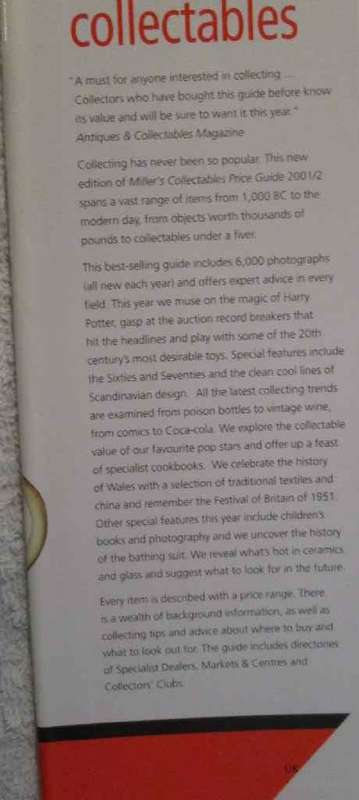 Miller`s Collectable`s Price Guide 2001/2002