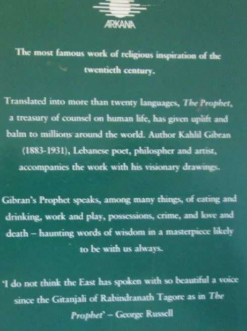 The Prophet - Kahlil Gibran