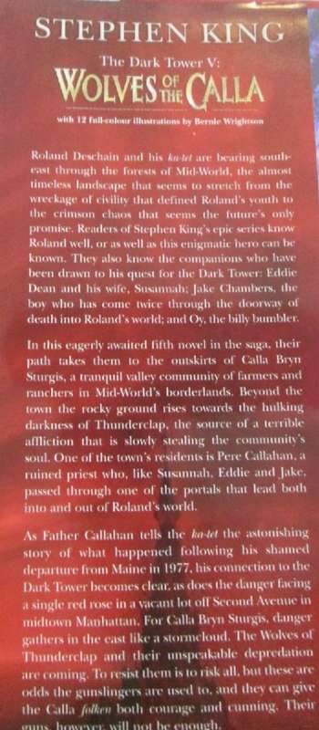 Wolves of  the Calla - Stephen King - Hardcover