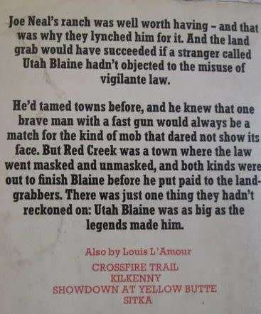 Utah Blaine - Louis L'Amour - Western