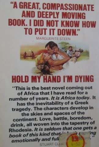 Hold My Hand I'm Dying - John Gordon Davis