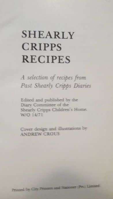 Shearly Cripps Recipes