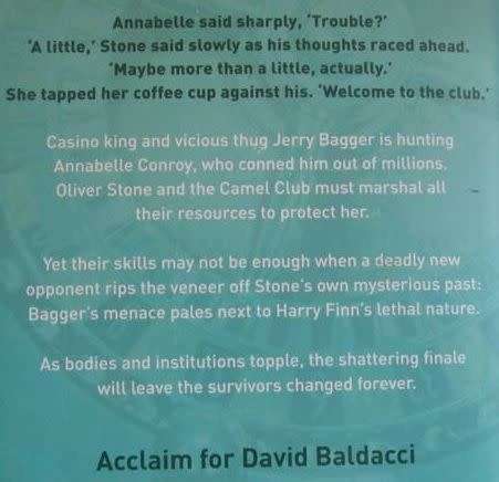 Stone Cold - David Baldacci