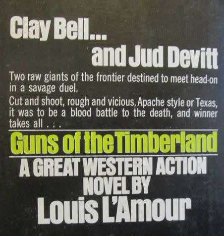 Guns of the Timberland - Louis L'Amour - Western