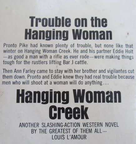 Hanging Woman Creek - Louis L'Amour - Western
