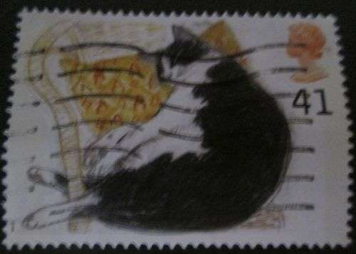 Great Britain 1995 Cats 41p used