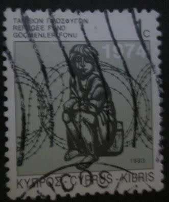 Cyprus 1993 Refugee Fund 1c used