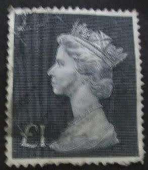 Great Britain 1969 Queen Elizabeth II 1pound used