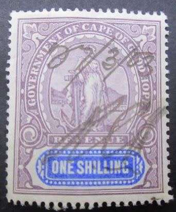 Cape of Good Hope 1898 - INKOMSTE REVENUE stamp used
