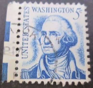 United States Postage 966 George Washington 5 cents used