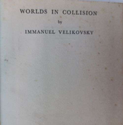 Worlds in Collision - Immanuel Velikovsky - Hardcover