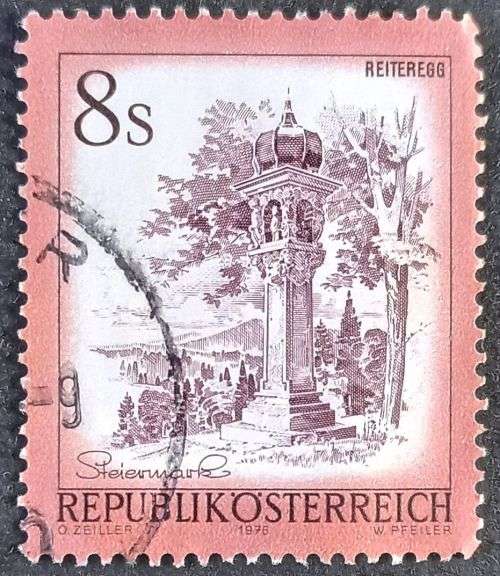 Austria - 1976 Austrian Landscapes 8S used