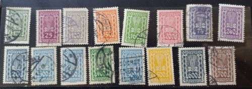 Austria - 1922/24 The Republic of Austria used