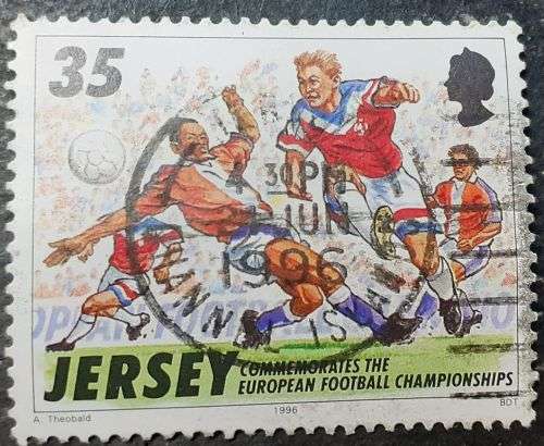 Jersey 1996 Football - European Championship, England 35p used