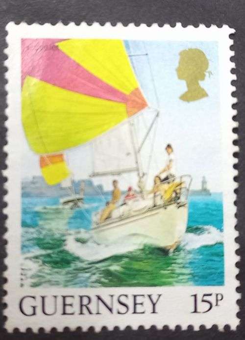 Guernsey 1987 Daily Stamp 15P used