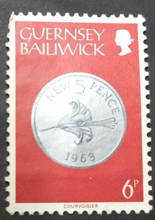 Guernsey 1979   Coins 6P used