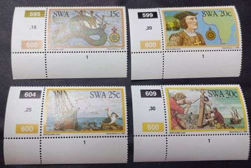 South West Africa 1982 Bartholomeo Diaz UMM set