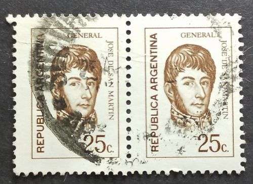 Argentina 1973 General San Martin 25c used