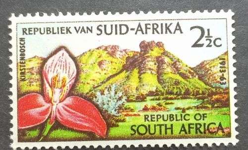 RSA 1963 The 50th Anniversary of Kirstenbosch Botanic Gardens, Cape Town MNH