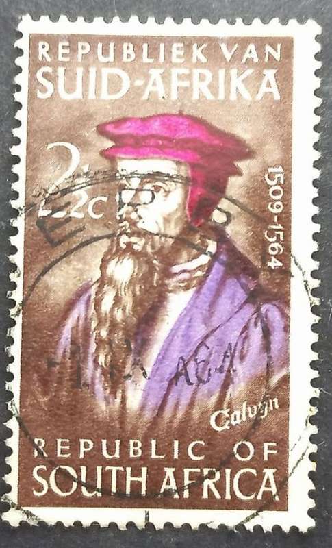 RSA 1964 The 400th Anniversary of the Death of Calvin (Protestant Reformer) used