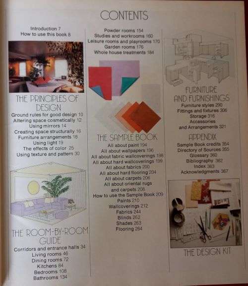 The Decorating Book - Mary Gilliatt - Hardcover - 368 pages