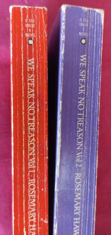 We Speak no Treason - Rosemary Hawley Jarman - Softcover - Vol 1 and 2